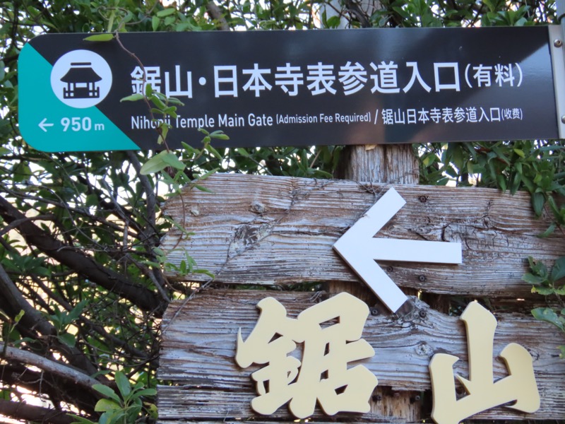 大黒山、鋸山、日本寺