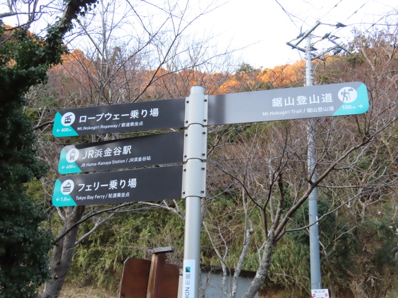 大黒山、鋸山、日本寺