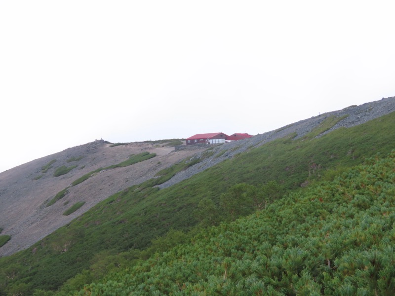 蝶ヶ岳、上高地右岸歩道