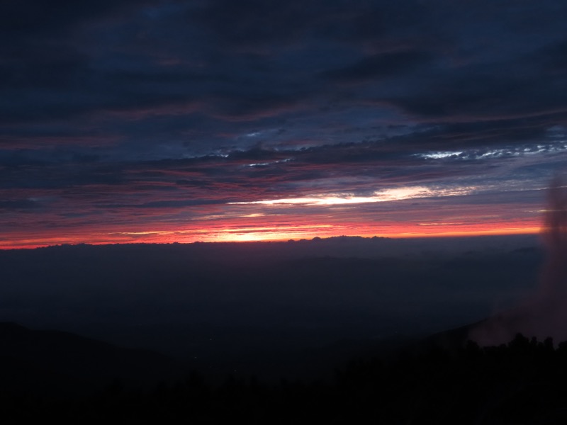蝶ヶ岳、上高地右岸歩道