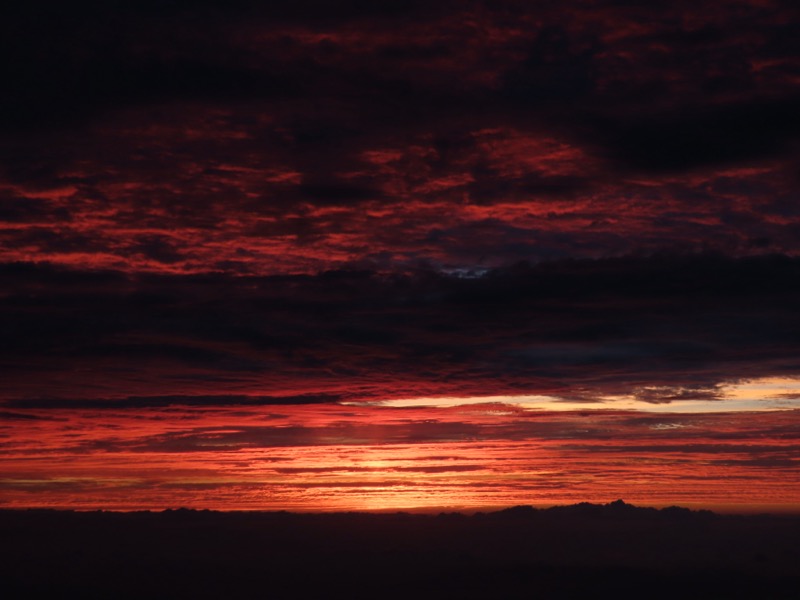 蝶ヶ岳、上高地右岸歩道