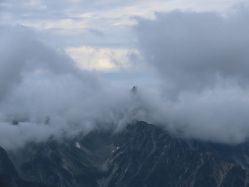 蝶ヶ岳、上高地右岸歩道
