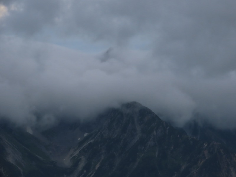 蝶ヶ岳、上高地右岸歩道