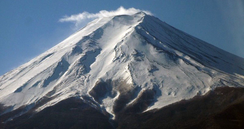 「石割山」の富士山