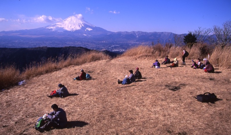 「矢倉岳」の富士山