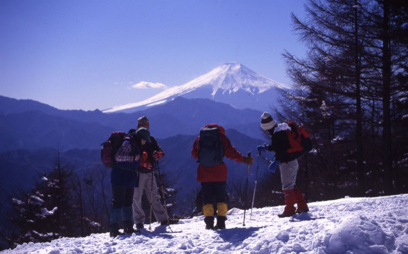 「扇山」の富士山