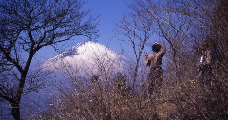 「金時山」の富士山