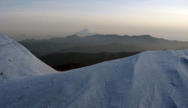 「雲取山」の富士山