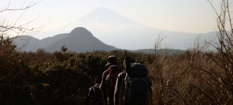 「箱根外輪山」の富士山