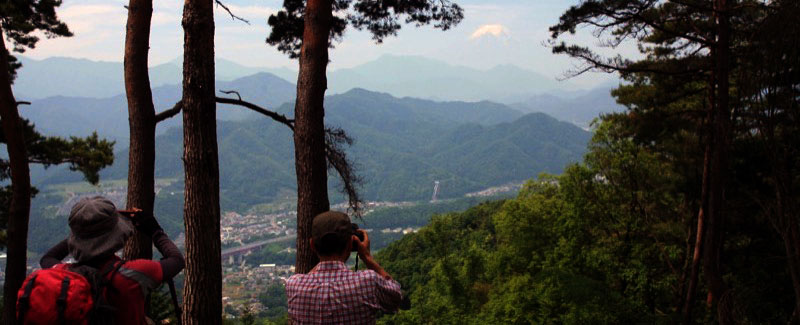 「扇山」の富士山