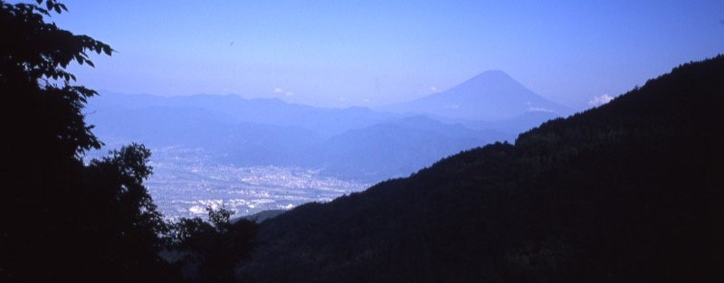 「櫛形山」の富士山