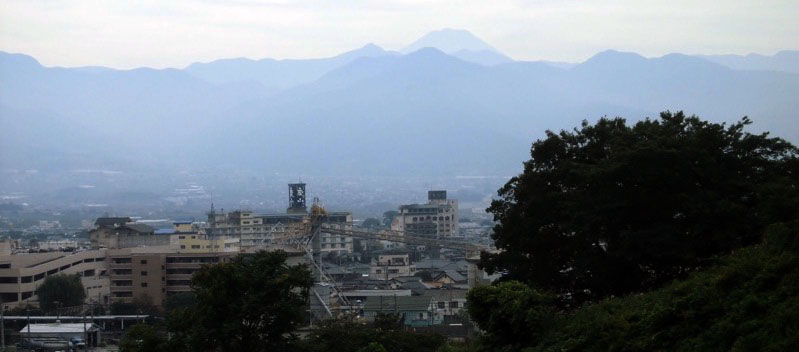 「要害山」の富士山