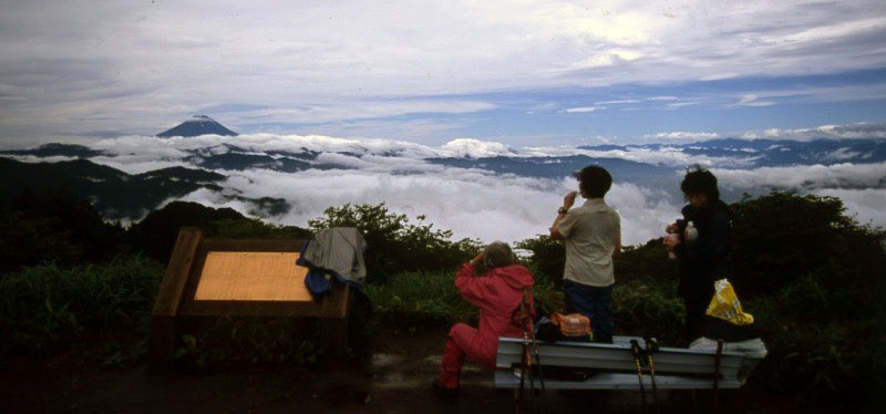 「倉掛山」の富士山