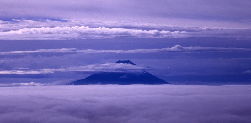 「白根三山」の富士山