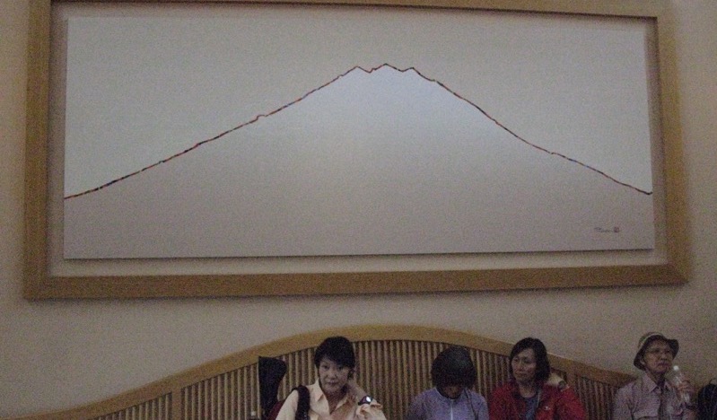 「杓子山」の富士山