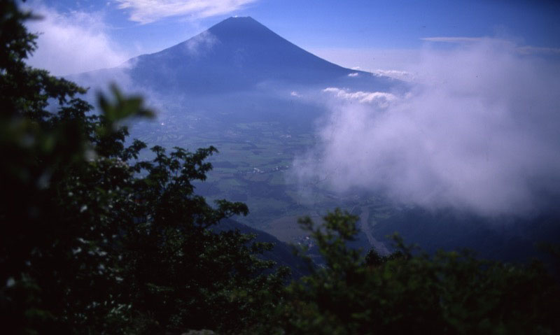 「毛無山」の富士山