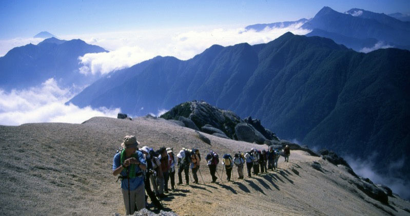 「甲斐・駒ケ岳」の富士山