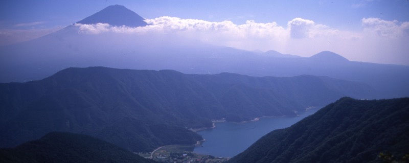 「十二ヶ岳」の富士山