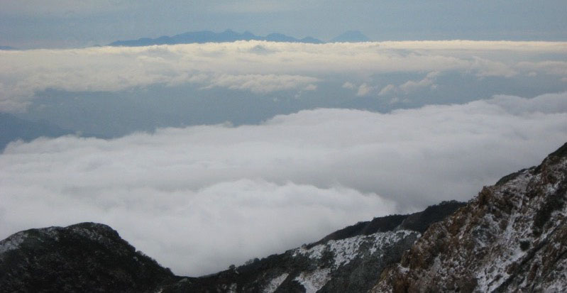 「白馬三山」の富士山