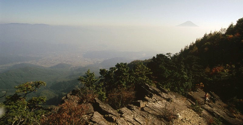 「小楢山」の富士山