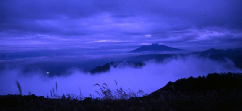 「雁ヶ腹摺山」の富士山