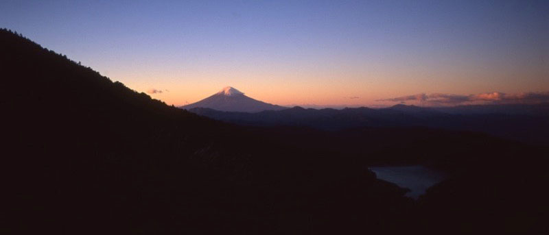 「大菩薩嶺」の富士山