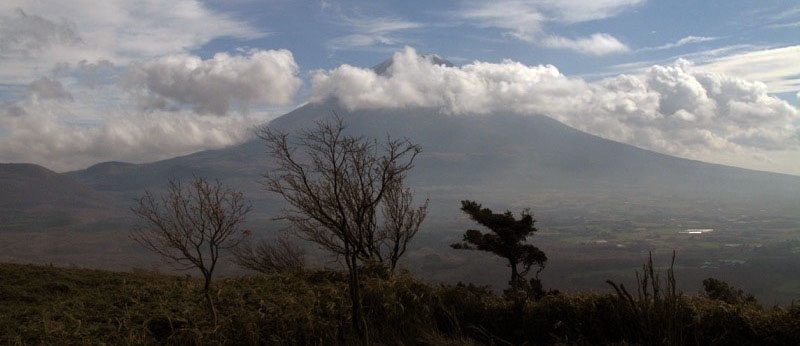 「竜ヶ岳」の富士山