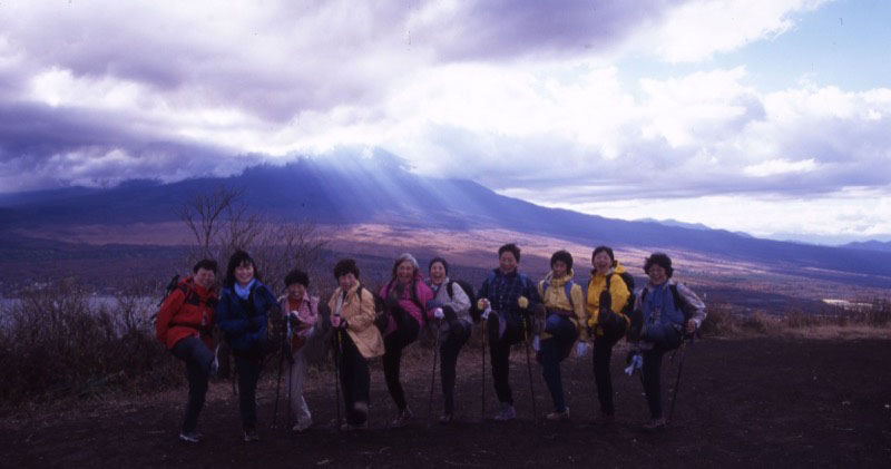 「石割山」の富士山