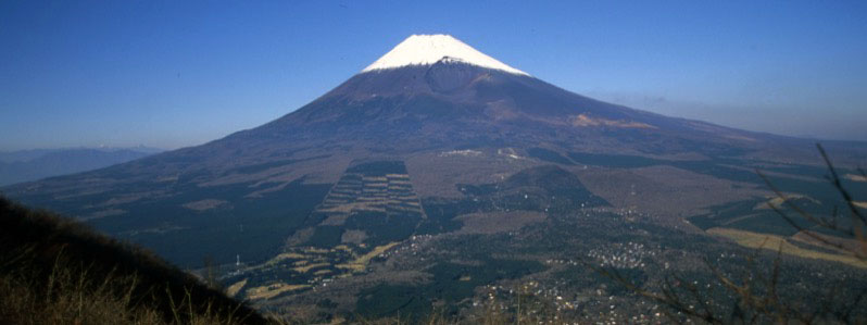 「愛鷹山」の富士山