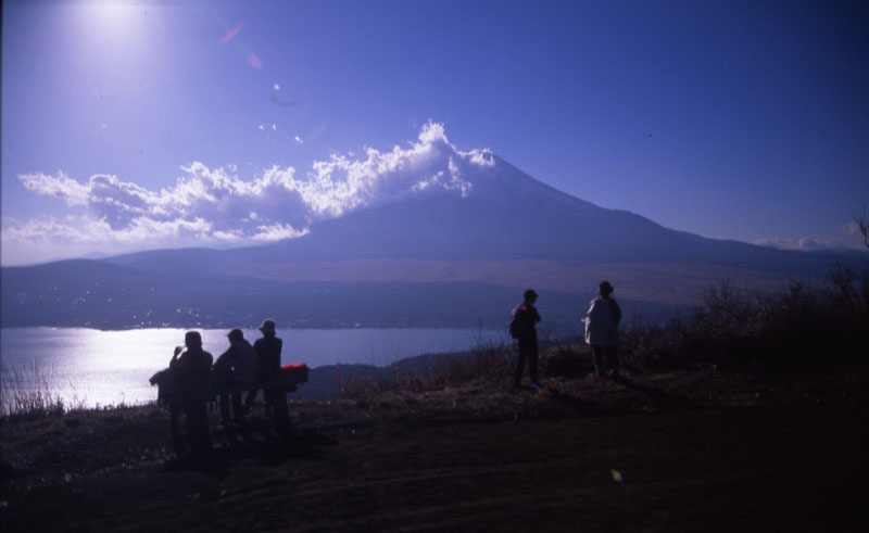 「石割山」の富士山