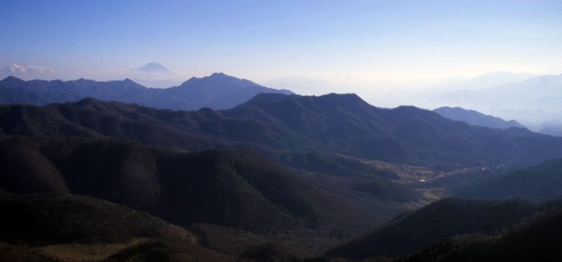 「飯盛山」の富士山