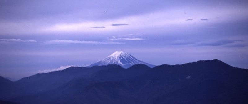 「扇山」の富士山