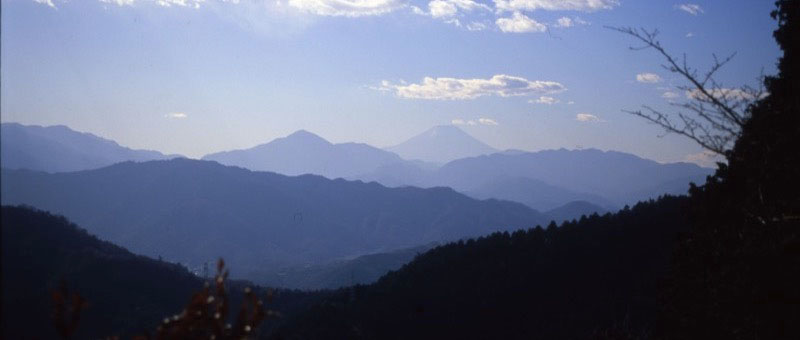 「高尾山」の富士山