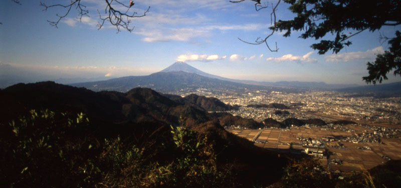 「沼津アルプス」の富士山