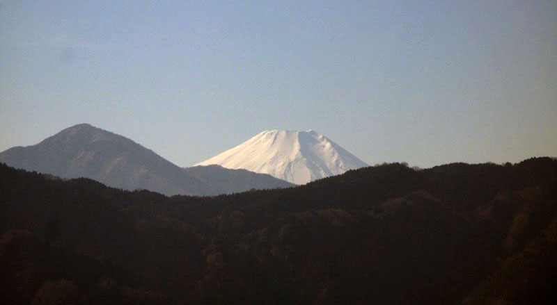 「南高尾山稜」の富士山