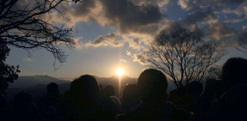 「高尾山」の富士山