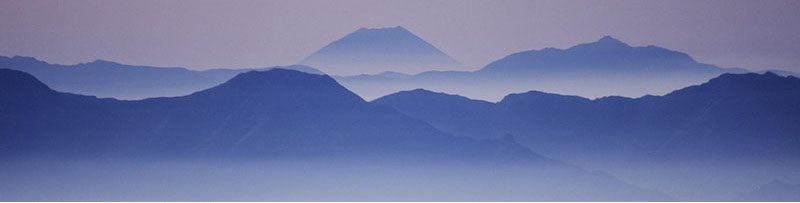 御嶽山からの富士山